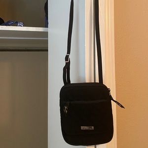 Small Vera Bradley Crossbody in black